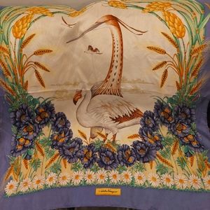Salvatore Ferragamo silk scarf